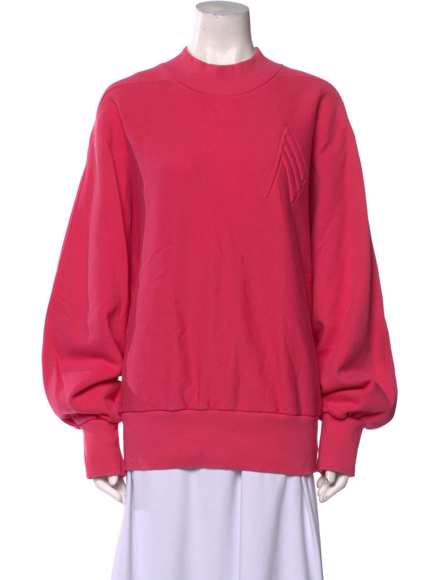 Attico Mock Neck Sweater