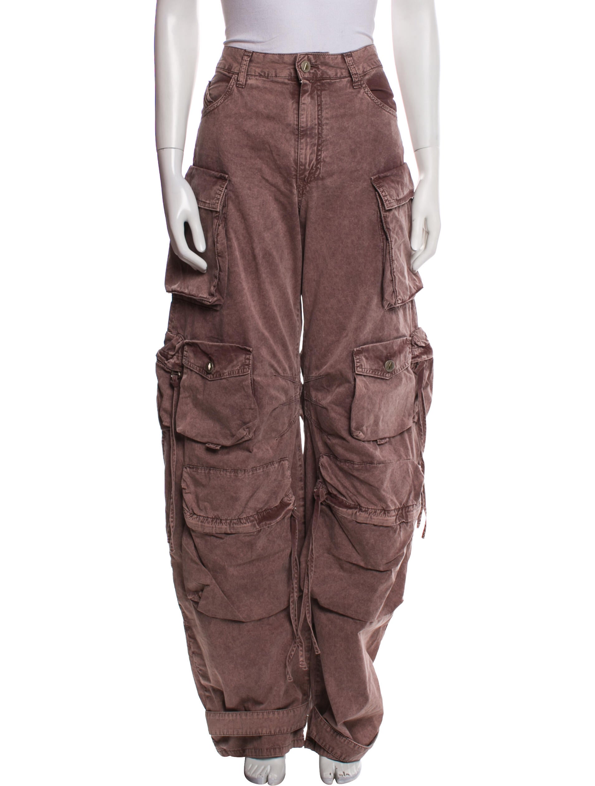 Attico Wide Leg Pants