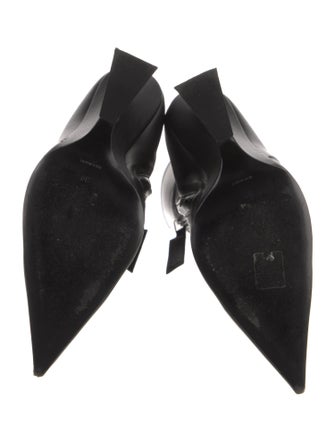 Attico Leather Sock Boots