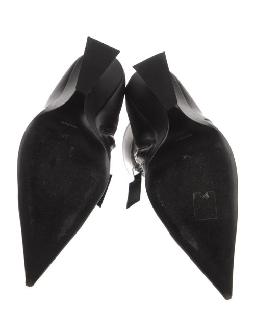 Attico Leather Sock Boots