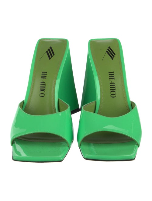 Attico Patent Leather Slides