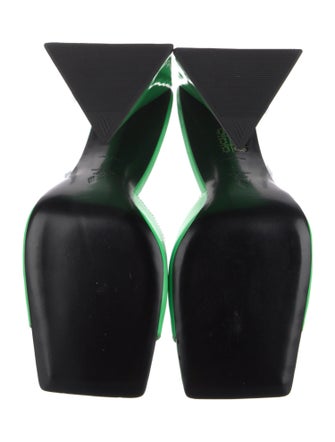 Attico Patent Leather Slides