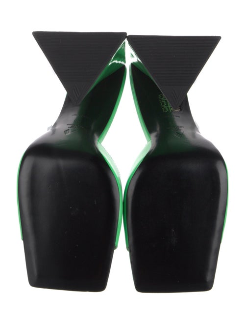 Attico Patent Leather Slides