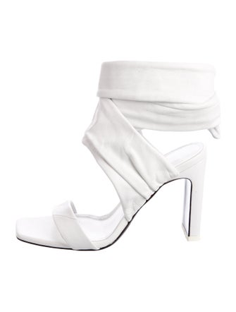 Attico Leather Sandals