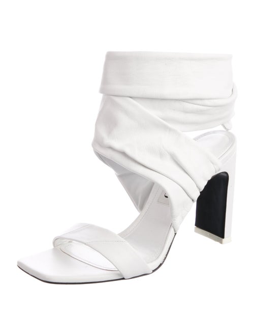 Attico Leather Sandals