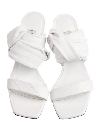 Attico Leather Sandals