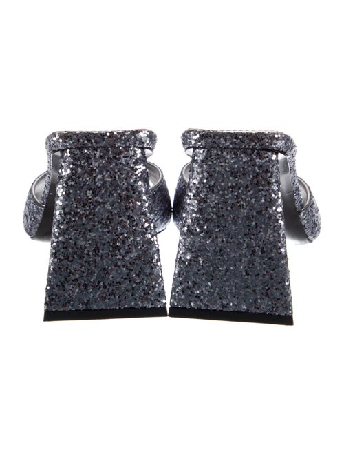 Attico Glitter Slides