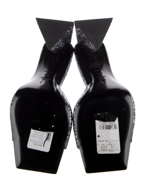 Attico Glitter Slides