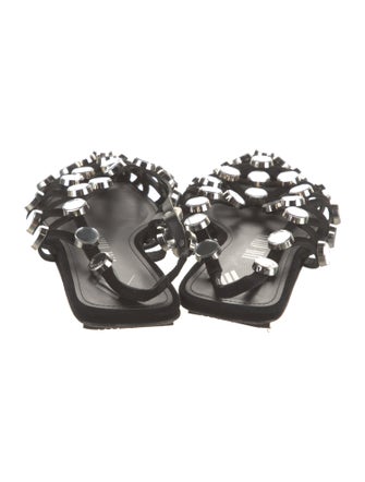 Attico Suede Slingback Flats