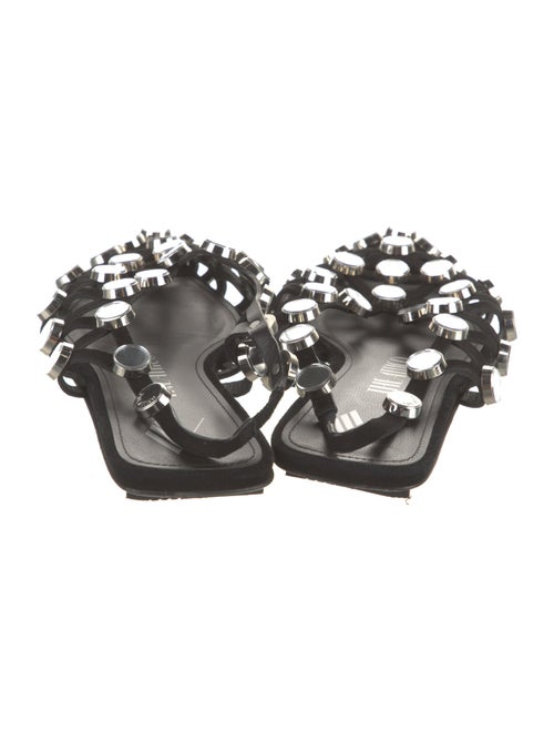 Attico Suede Slingback Flats