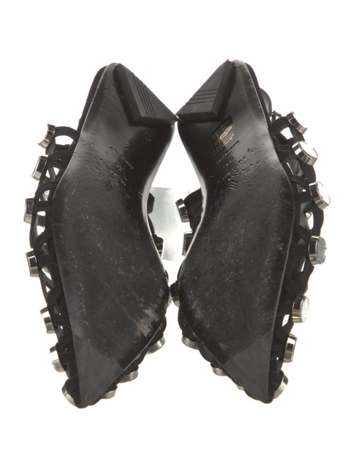 Attico Suede Slingback Flats