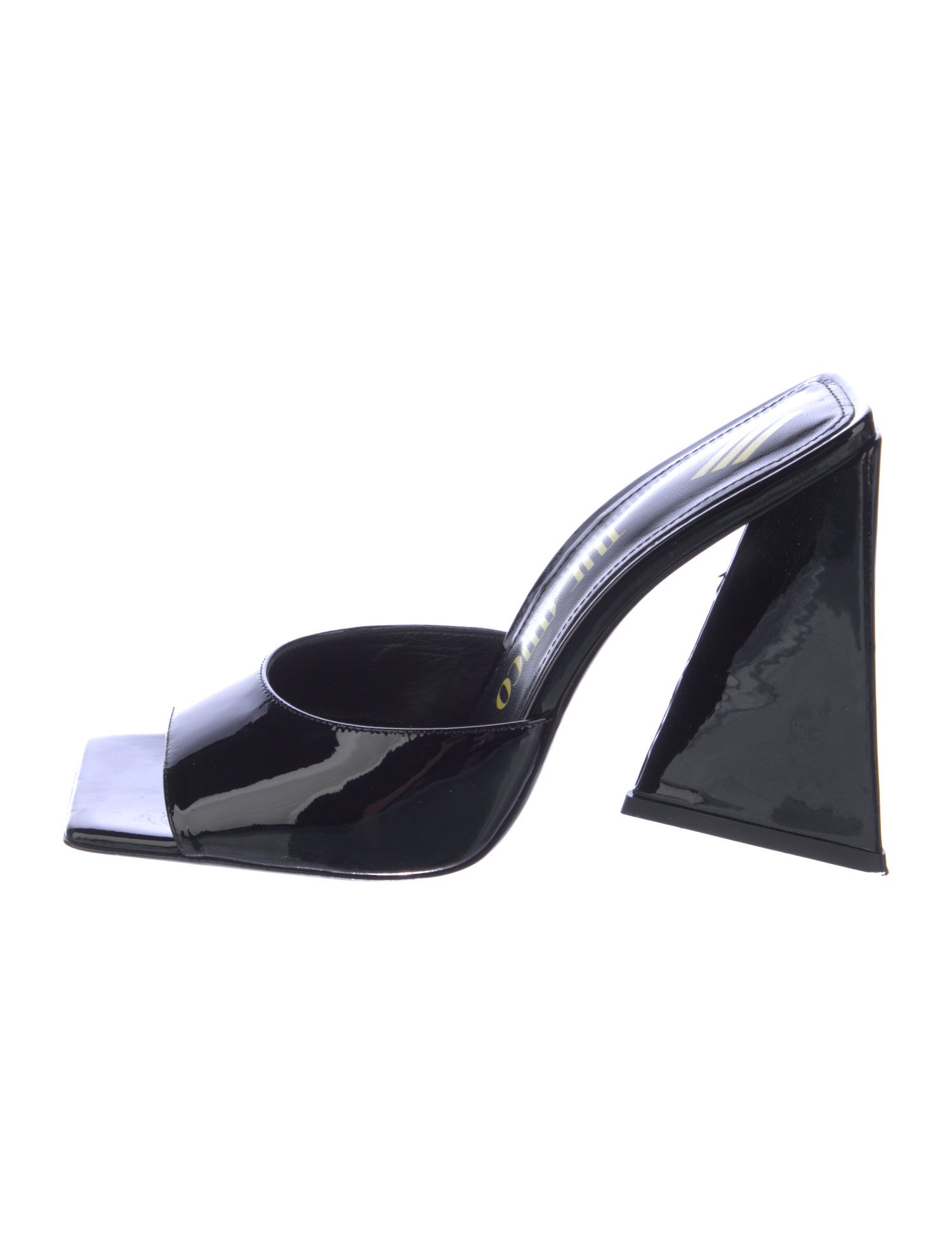 Attico Patent Leather Slides