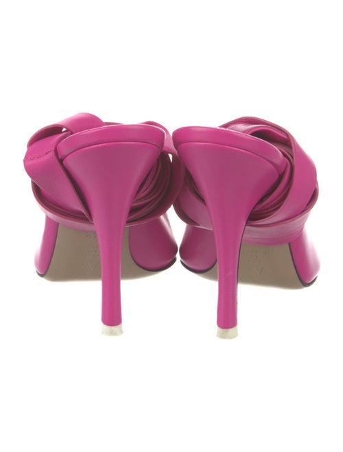 Attico Leather Slingback Pumps