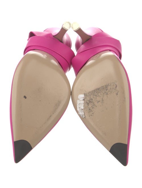 Attico Leather Slingback Pumps