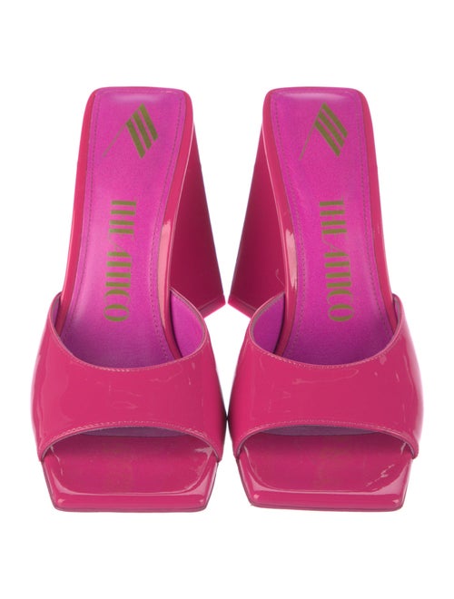 Attico Patent Leather Slides