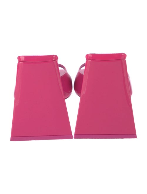 Attico Patent Leather Slides