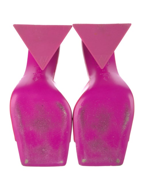 Attico Patent Leather Slides