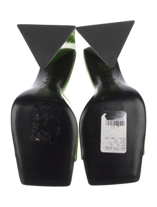 Attico Patent Leather Slides