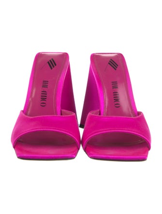 Attico Satin Slides