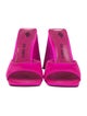 Attico Satin Slides