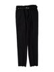 Attico Striped Straight Leg Pants