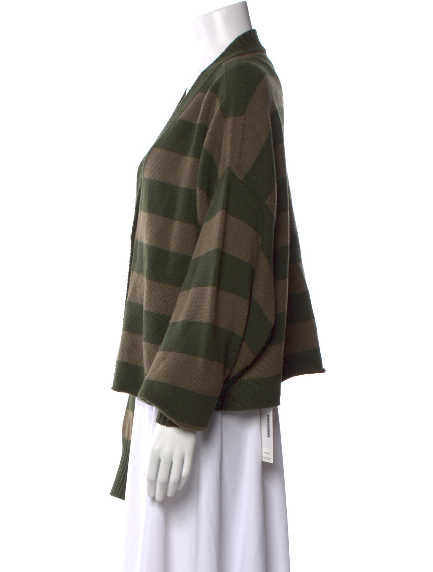 Attico Merino Wool Striped Sweater