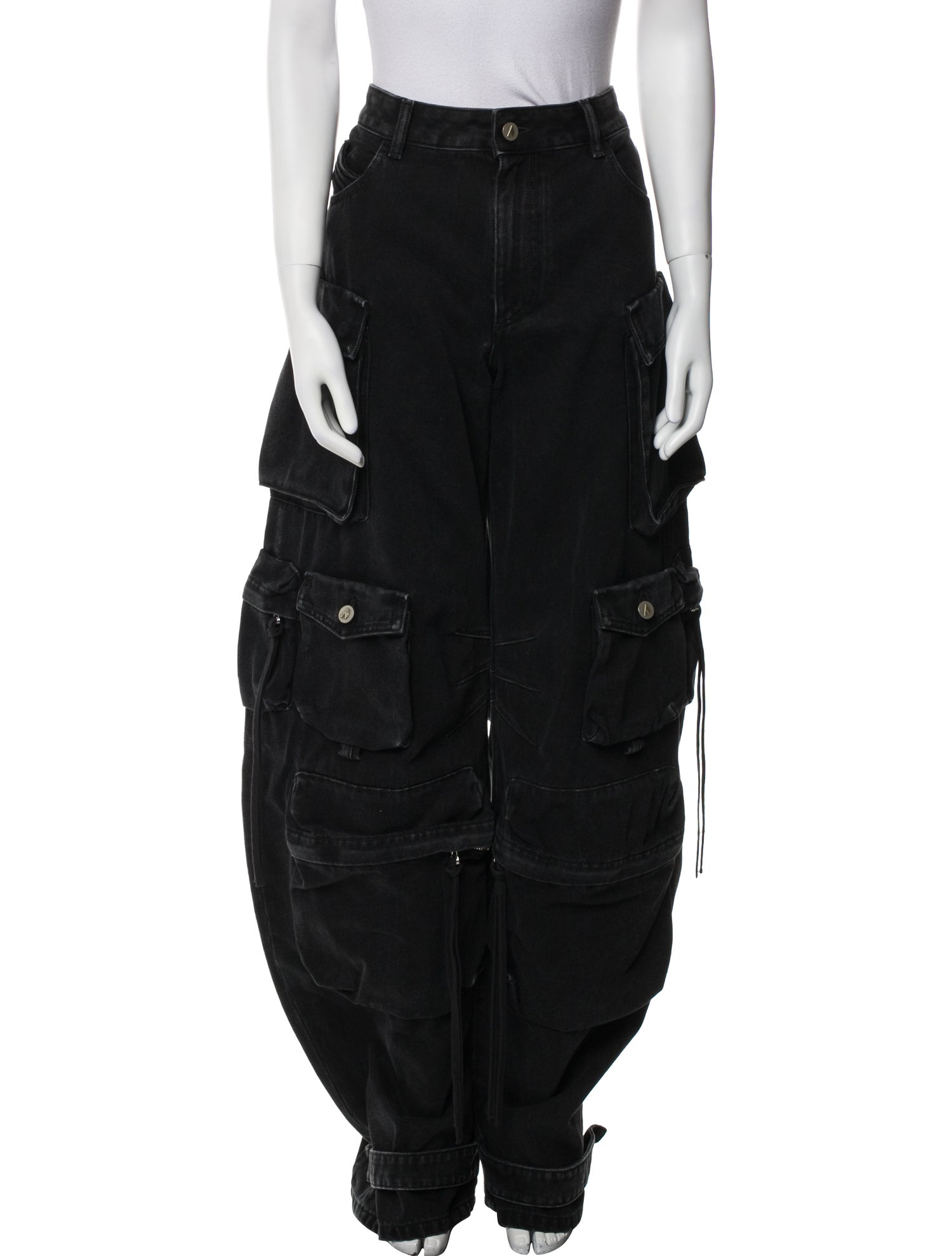 Attico Wide Leg Pants