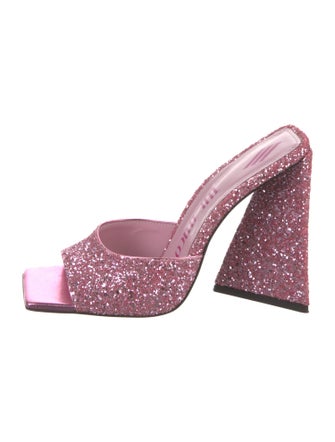 Attico Glitter Glitter Accents Slides