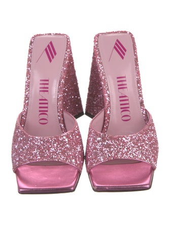 Attico Glitter Glitter Accents Slides