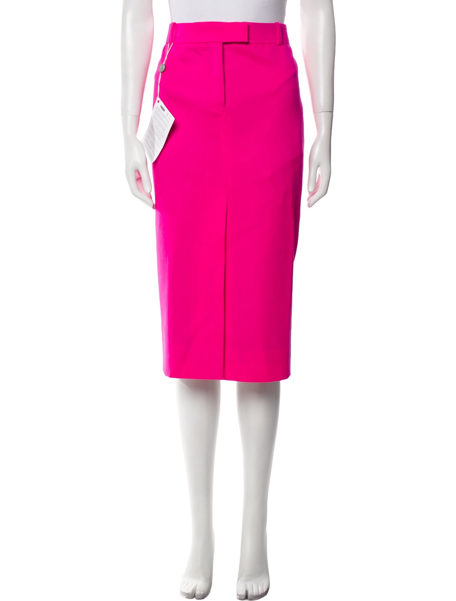 Attico Virgin Wool Knee-Length Skirt w/ Tags