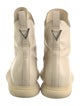 Attico Canvas Combat Boots