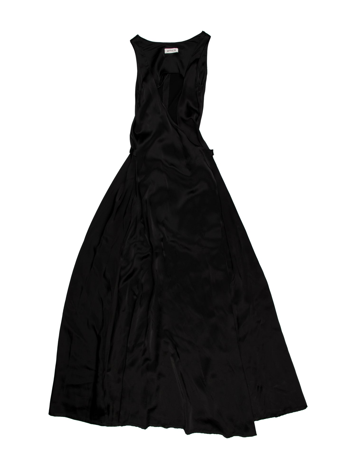 Attico Strapless Long Dress