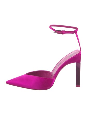 Attico Satin D'Orsay Pumps