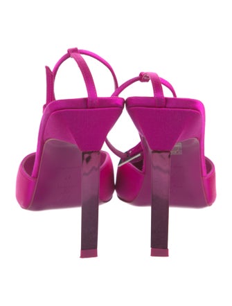 Attico Satin D'Orsay Pumps