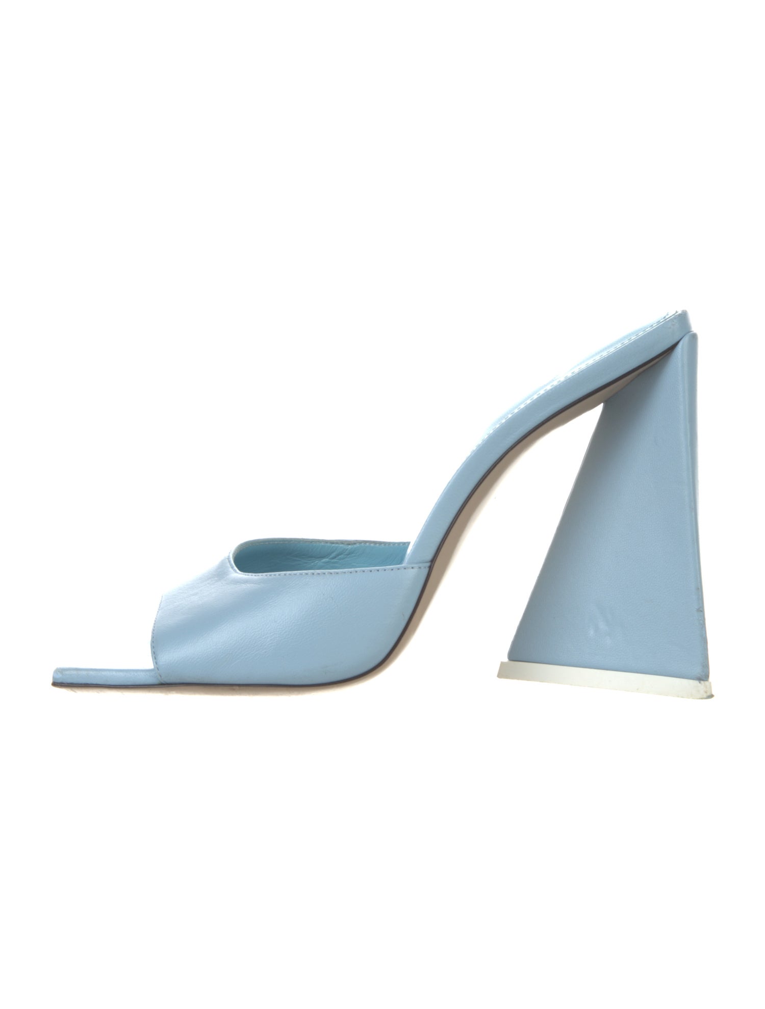 Attico Leather Mules