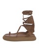 Attico Suede Gladiator Sandals