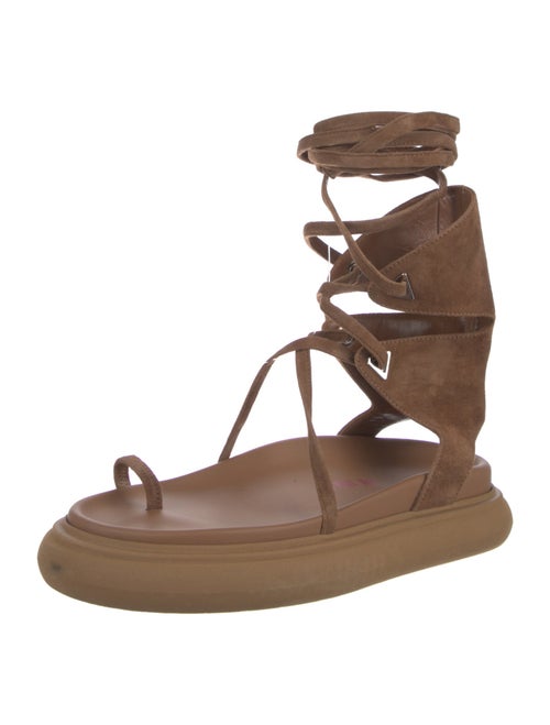 Attico Suede Gladiator Sandals