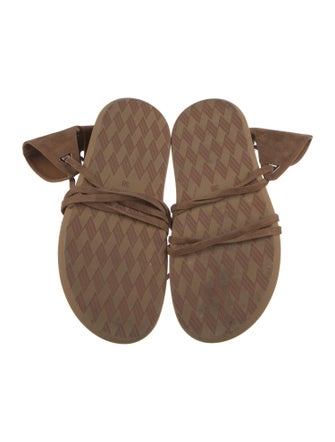 Attico Suede Gladiator Sandals