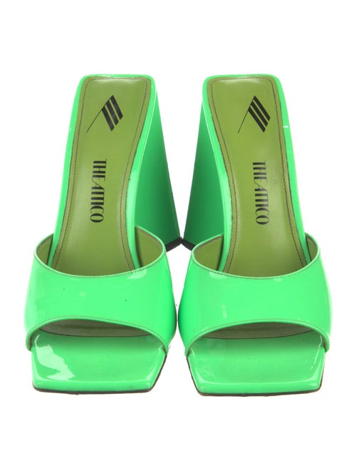 Attico Patent Leather Slides