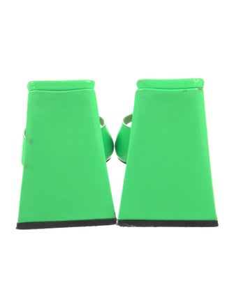 Attico Patent Leather Slides