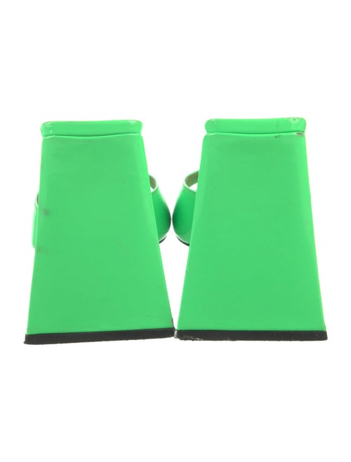 Attico Patent Leather Slides