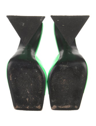 Attico Patent Leather Slides