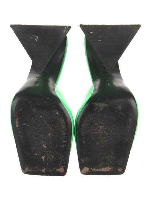 Attico Patent Leather Slides