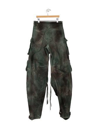 Attico High-Rise Wide Leg Jeans