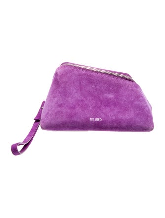 Attico Suede Clutch