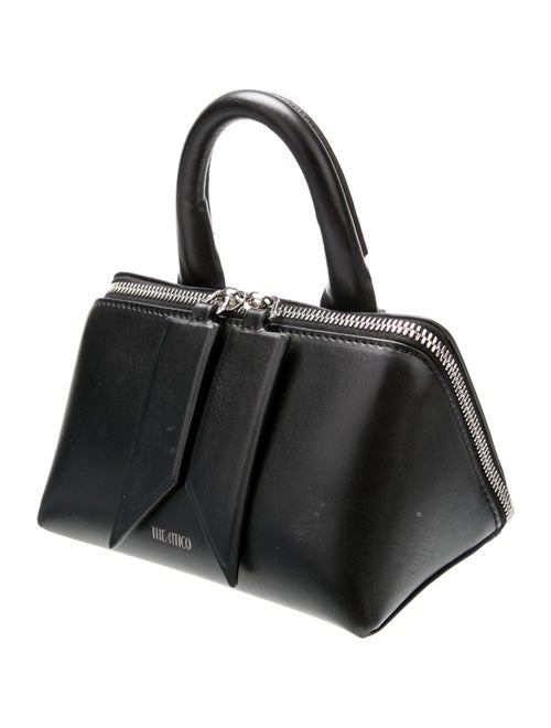 Attico Leather Top Handle Bag