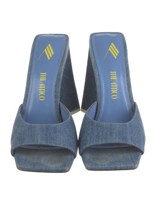 Attico Denim Slides