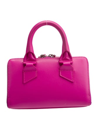 Attico Leather Top Handle Bag