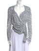 Attico Sequin Patterned Top