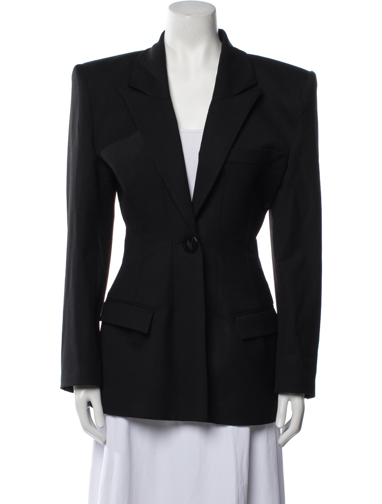 Attico Virgin Wool Blazer